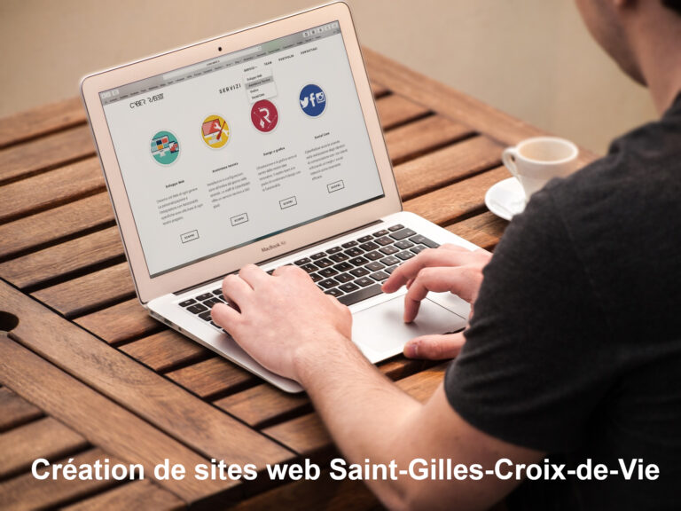 Illustration création de sites web Saint-Gilles-Croix-de-Vie 85800 Vendée Agence web Jonaweb