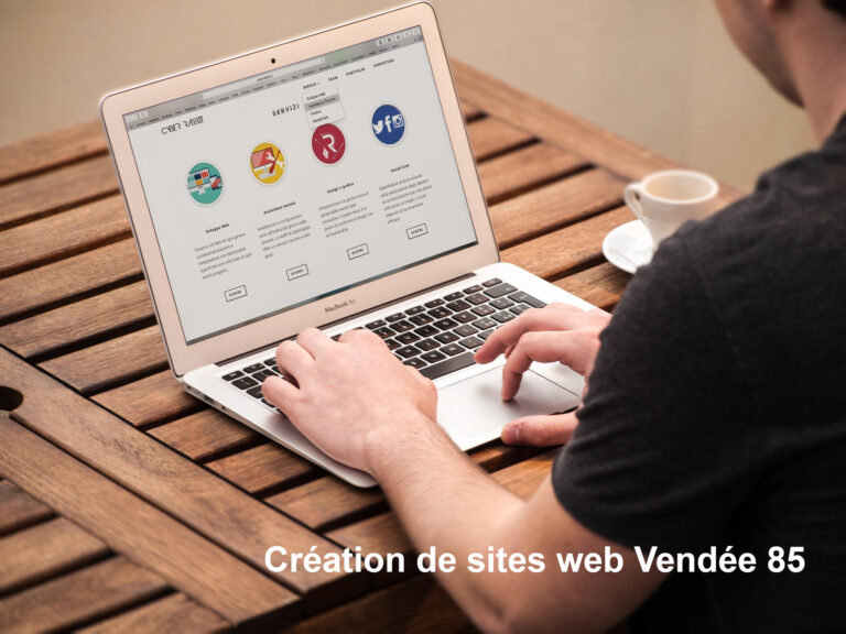 Illustration création de sites web Vendée 85 Agence Web